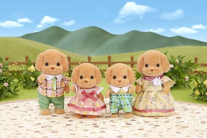 Niña Perro Toy Poodle - Sylvanian Families