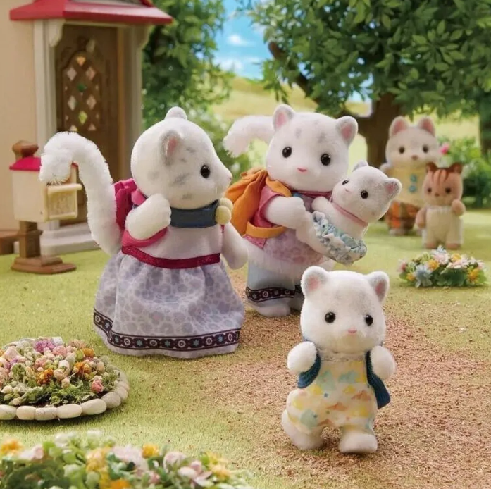 Mamá Leopardo de Nieve - Sylvanian Families