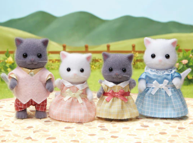 Niña Gato Persa - Sylvanian Families