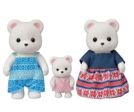 Familia Osos Polares - Sylvanian Families