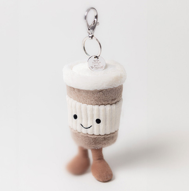 Llavero de café - Jellycat (Dupe)