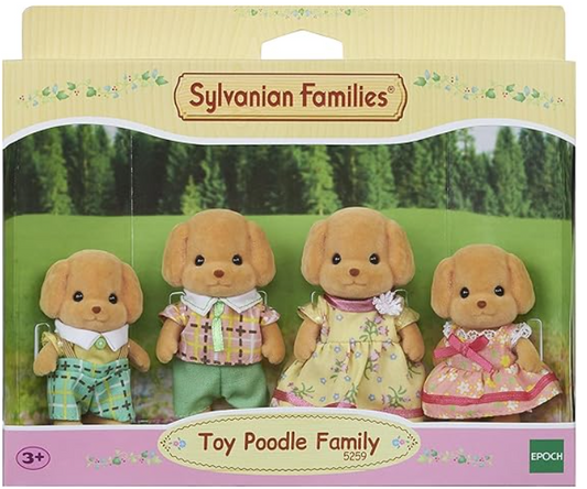 Familia Perros Toy Poodle - Sylvanian Families